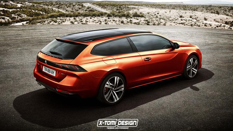 Peugeot 508 GT ShootingBrake by X-Tomi Design '2018